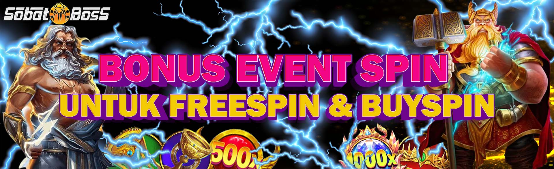 Event Bonus Freespin Sobatboss