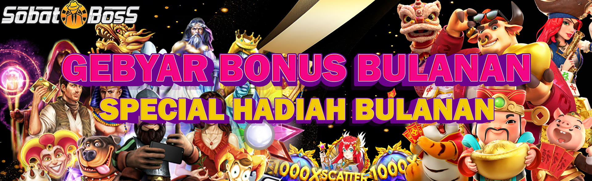 Gebyar Bonus Bulanan Sobatboss