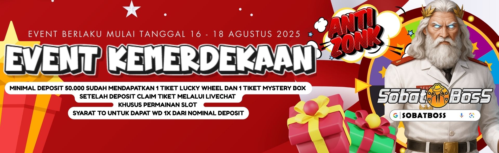 Event Merdeka Sobatboss