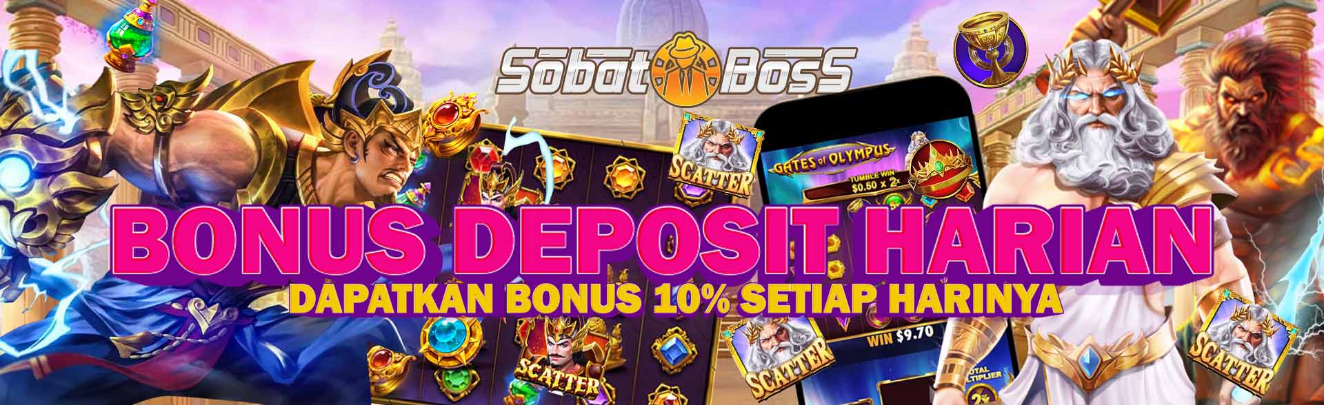 Bonus Deposit Harian Sobatboss